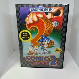 Sonic The Hedgehog 2 (Sega Genesis) Complete CIB Tested‎ Authentic